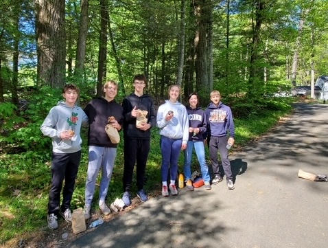 youth posing as a group